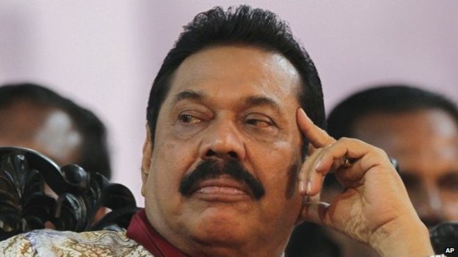 Sri Lankan voters have rejected his authoritarian rule