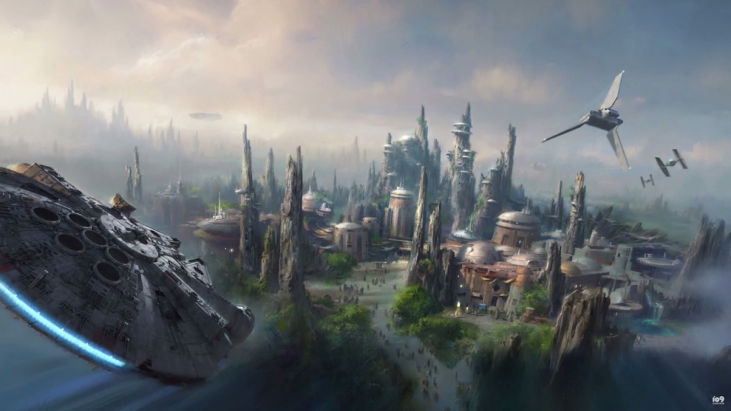 Disney announces Star Wars will be part of its theme parks