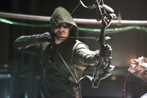 Stephen Amell as The Arrow