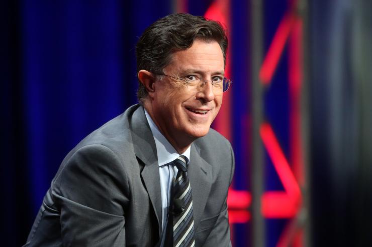 Stephen Colbert hopes 'little boy' Donald Trump stays in race