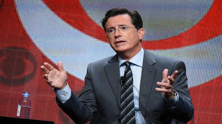 Stephen Colbert hopes 'little boy' Donald Trump stays in race