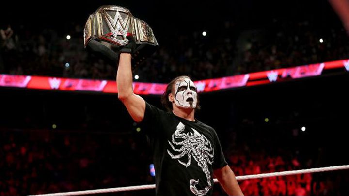 Sting returns to 'WWE Raw,&#039 and he wants Seth Rollins&#039 World title.                  WWE