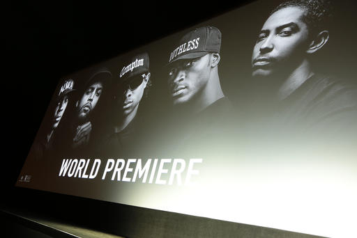 A view as Universal presents the'Straight Outta Compton World Premiere at the Microsoft Theatre L.A. Live on Aug. 10 2015