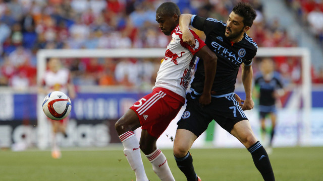 David Villa and New York City FC dropped all three matches against the New York Red Bulls and put their playoff hopes in jeopardy