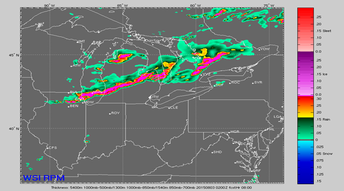 Strong to severe storms likely this evening