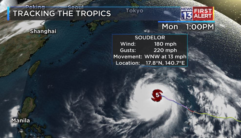 Tropical Storm Soudelor (13W)