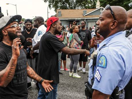 Fresh racial unrest in St. Louis after police shoot black suspect