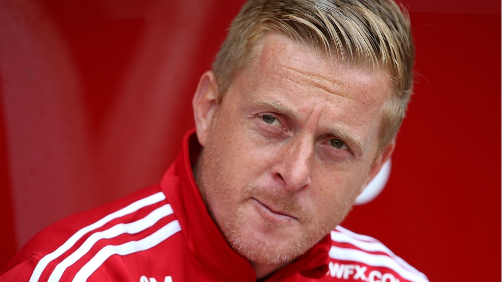 Swansea City manager Garry Monk