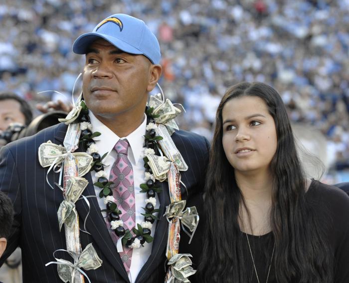 Sydney Seau will be interviewed on stage at this weekend's Hall of Fame Enshrinement. Denis Poroy  AP