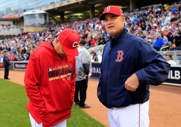 Terry Francona and John Farrell were Major League teammates in addition to coaching together