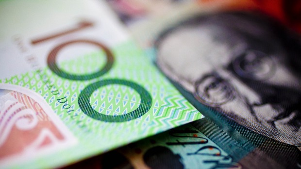 The Australian dollar is holding support at US74