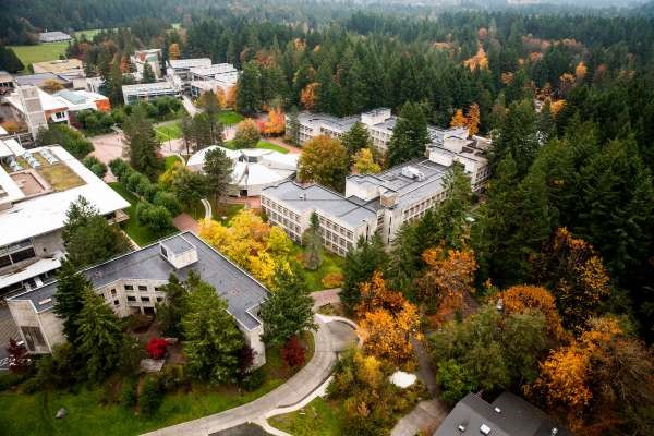 The Evergreen State College was named a'Best Buy college by Fistke Guide the only college in Washington one of three on the west coast