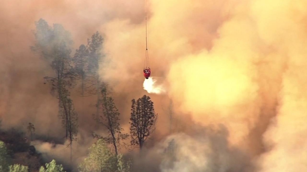 The Jerusalem Fire burning in Lake and Napa Counties has grown to 24,555 acres and is 52 percent contained as of Friday