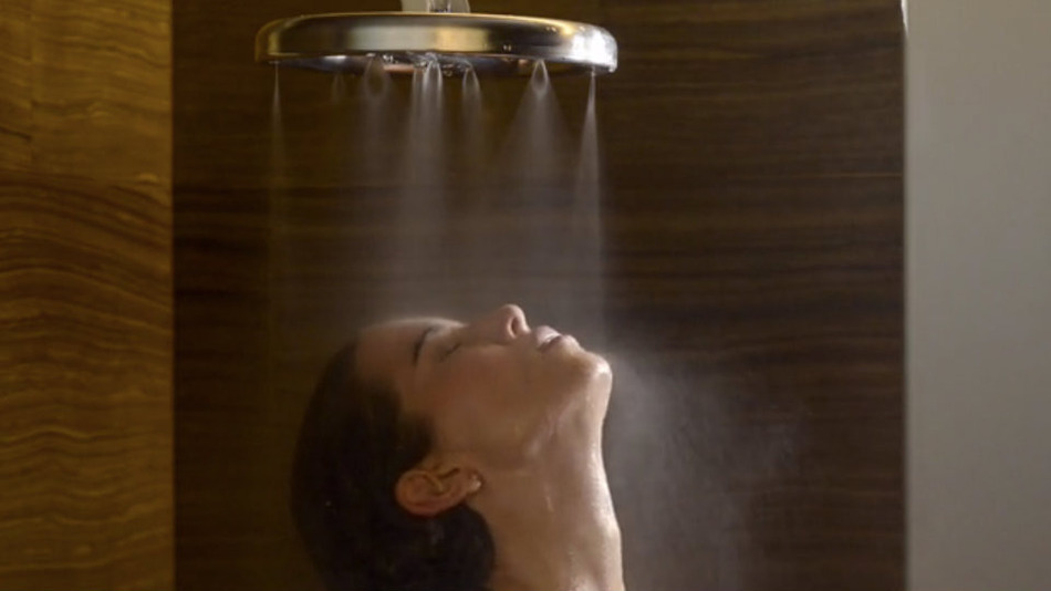 The Nebia shower headImage Nebia Kickstarter