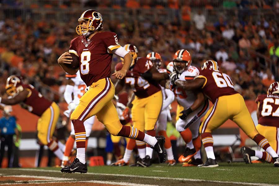 The Redskins and Browns got together for an entertaining preseason game on August 13th that was won by Washington 20 to 17