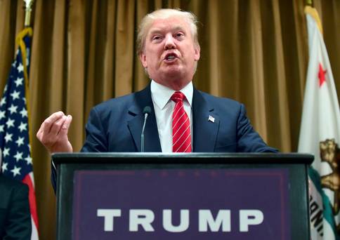 The controversial billionaire Donald Trump continues to lead the Republican race