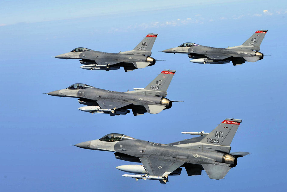 U.S. F-16's