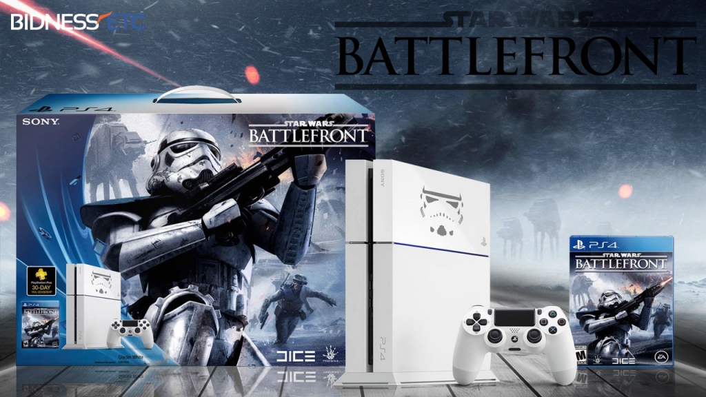 Sony Corp Announces Star Wars Battlefront 1TB Play Station 4 Bundle