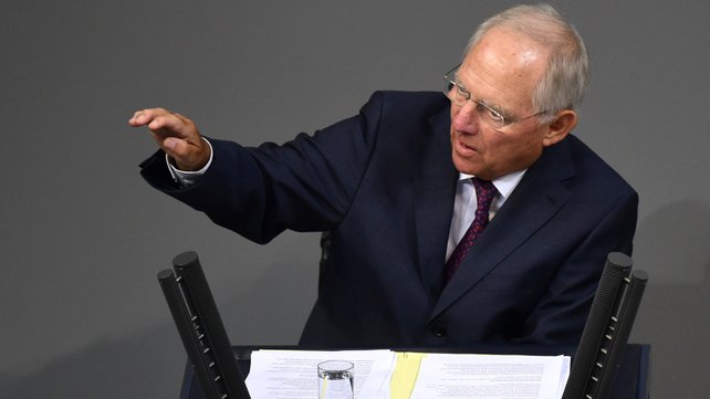 The normally hardline Wolfgang Schaeuble has publicly thrown his weight behind the deal