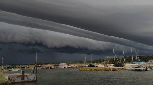 Sauble Beach storm