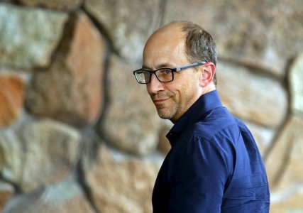 Former Twitter CEO Dick Costolo arrives for the the annual Allen and Co. media conference Sun Valley Idaho