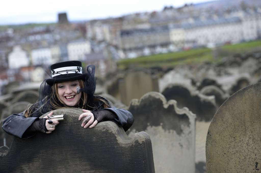 The Goth culture emerged from the Punk scene in the 1980's developing its own music and fashion styles. The festival in Whitby is now in it's 19th year and