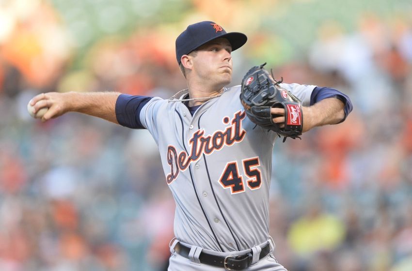 Detroit Tigers Buck Farmer Knocks First Major League Hit