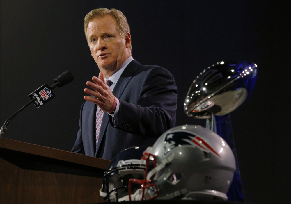 The NFL Players Association believes NFL Commissioner Roger Goodell has too much power in resolving cases involving the integrity of the sport