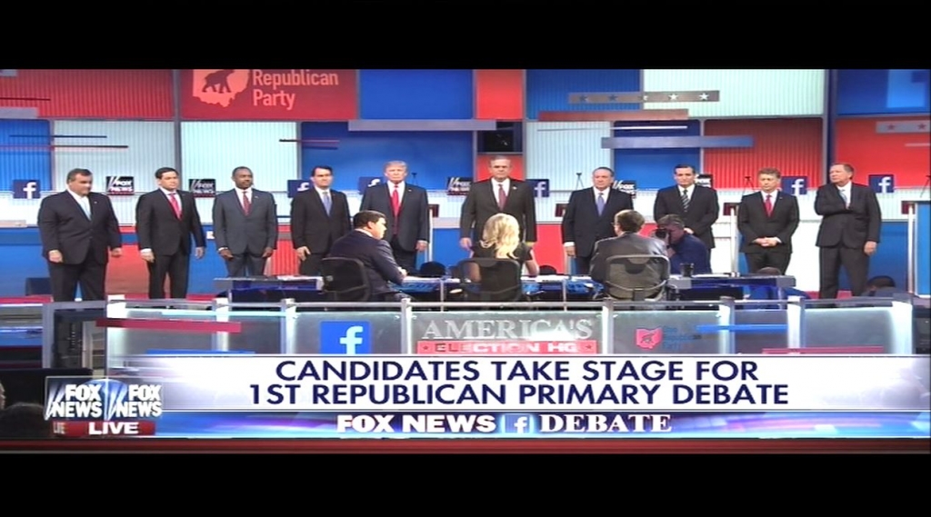 Top 10 GOP debate