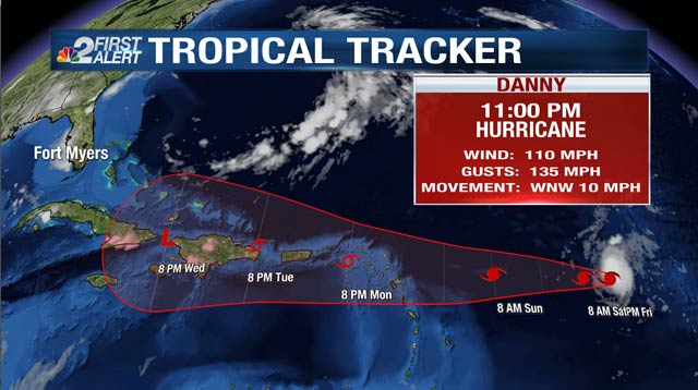 Another tropical storm is developing in Atlantic