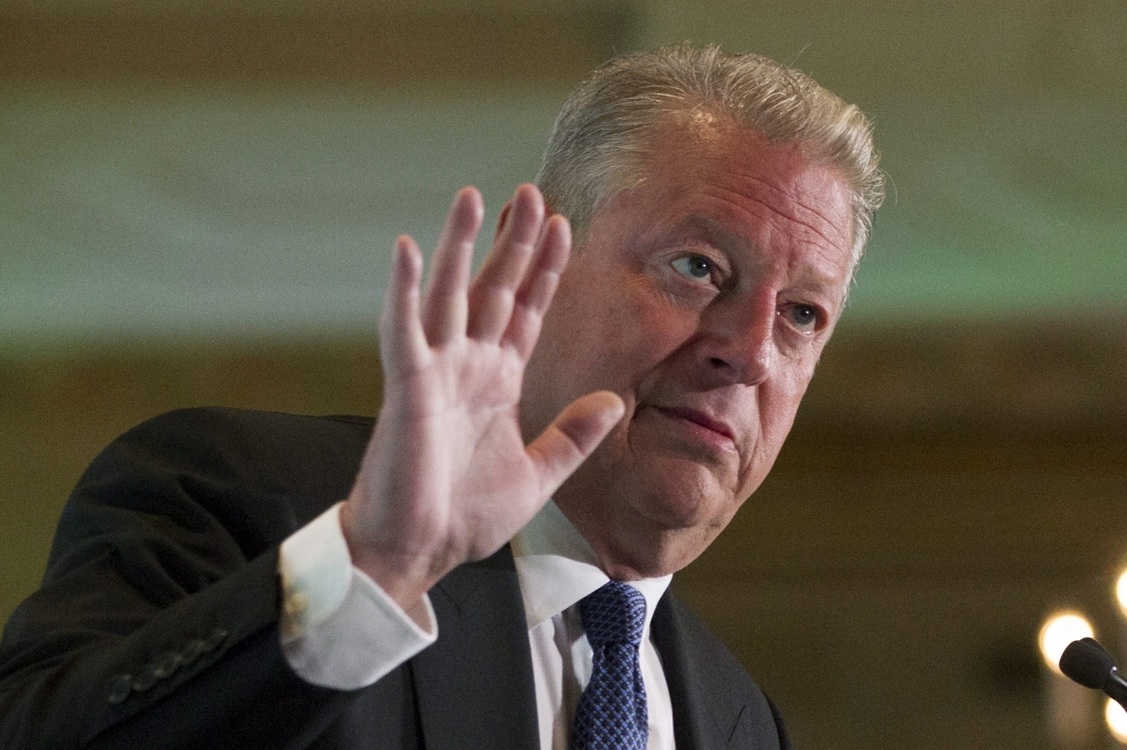 Al Gore speaks at the Climate Summit of the Americas in Toronto