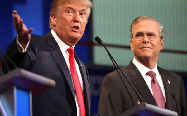 Donald Trump has suggested that a Republican debate moderator was tough on him because she was menstruating