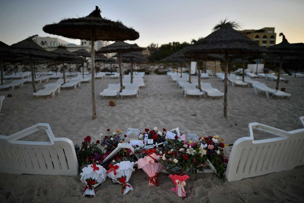 Tunisian police officer shot at resort attack town