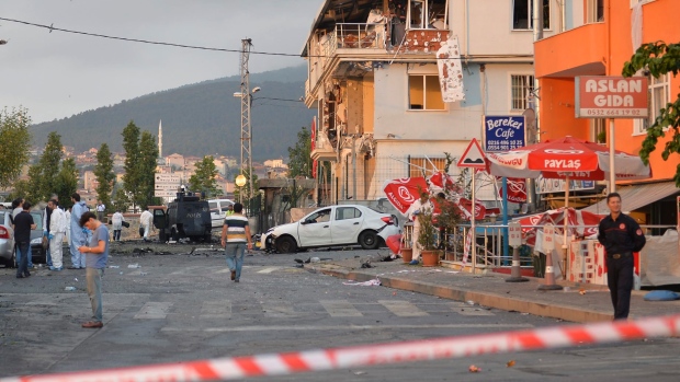 Turkish police officers