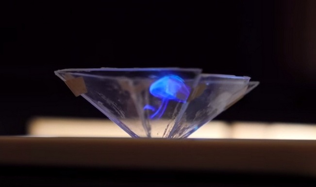 WTF! You can now turn your smartphone into 3D Hologram projector! Here is how to do