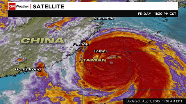 Taiwan Braces for Typhoon Soudelor