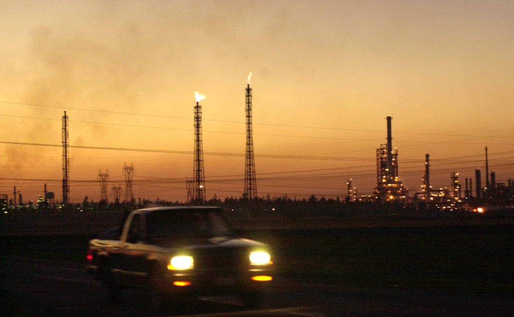 A truck drives past a refinery in Salamanca Mexico 170 miles northwest of Mexico City on Saturday Jan. 19 2002