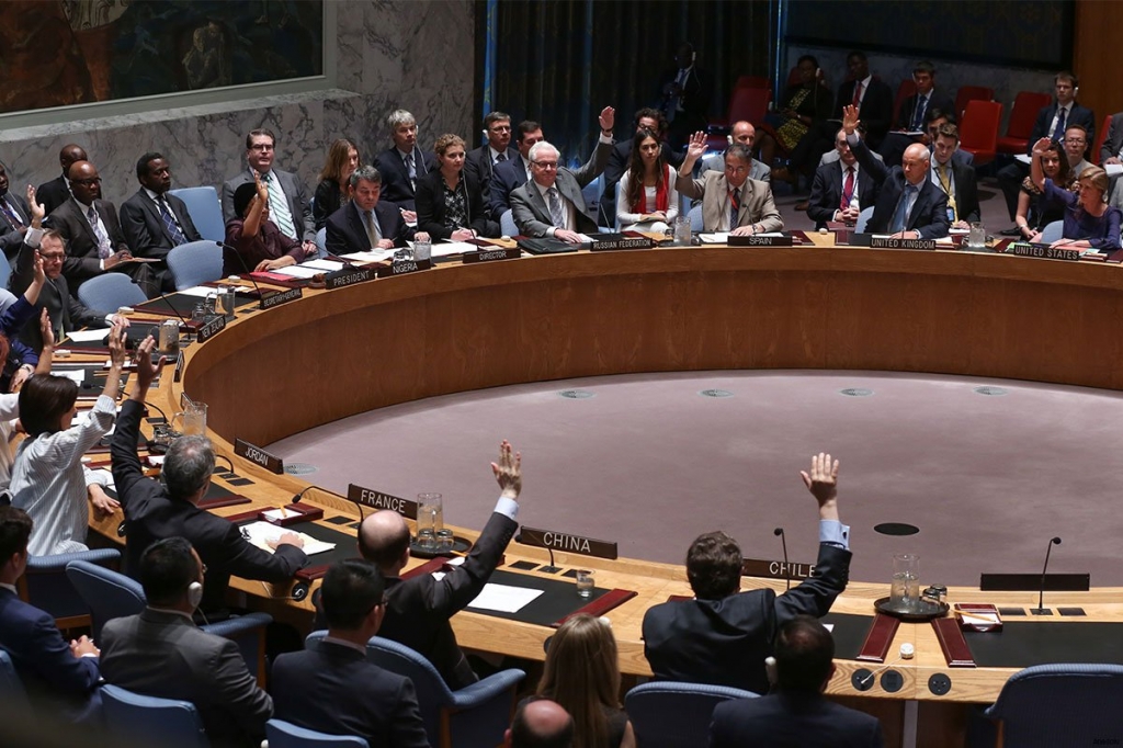 UN Security Council votes to adopt Syria Chemical Weapons Probe resolution