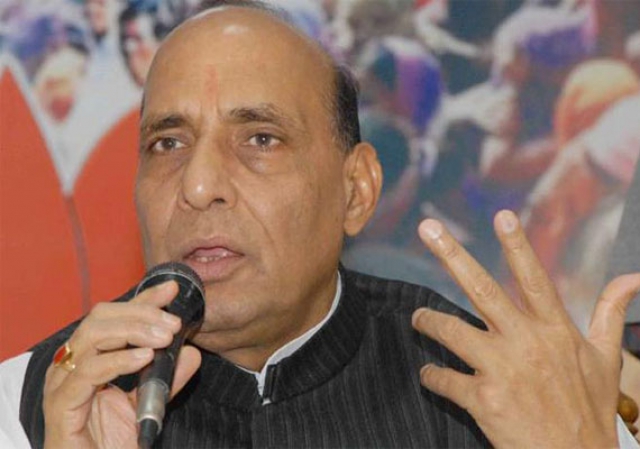 Congress BJP clash over Rajnath's'Hindu terrorism remarks