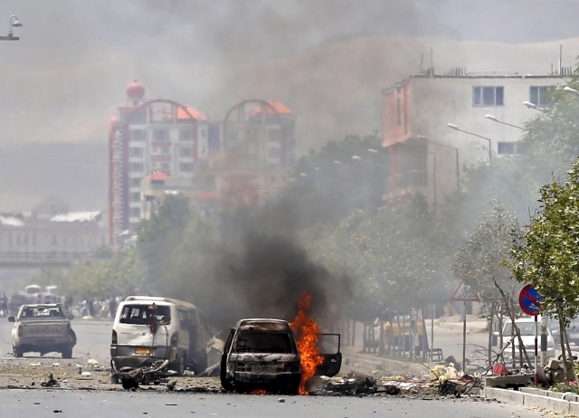 Dozens killed in a series of bomb attacks in Kabul