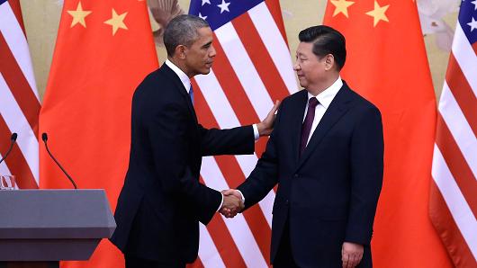 U.S. President Barack Obama pays a state visit to China after attending the 22nd Asia Pacific Economic Cooperation Economic Leaders&#039 Meeting