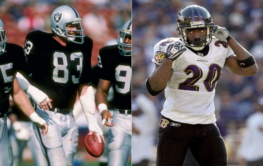 Ted Hendricks and Ed Reed were chosen as some of the greatest college football players of the last 75 years