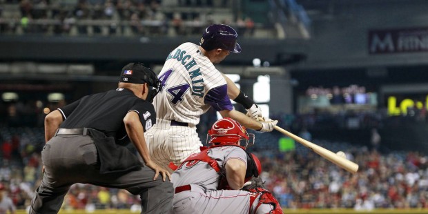 Diamondbacks 2, Reds 0