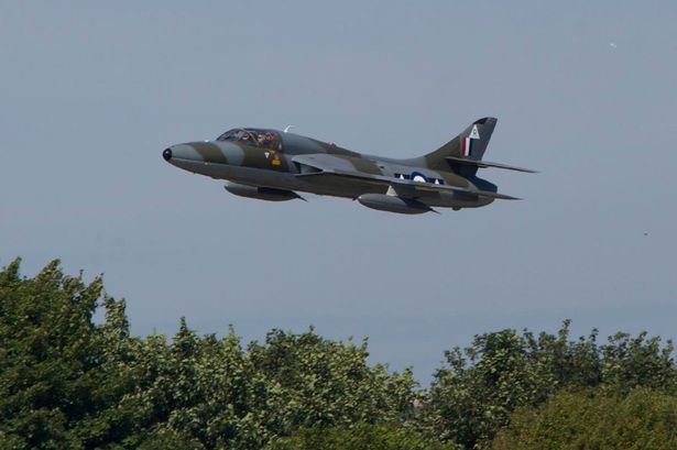 A Hawker Hunter jet has crashed at the Shoreham air show in West Sussex