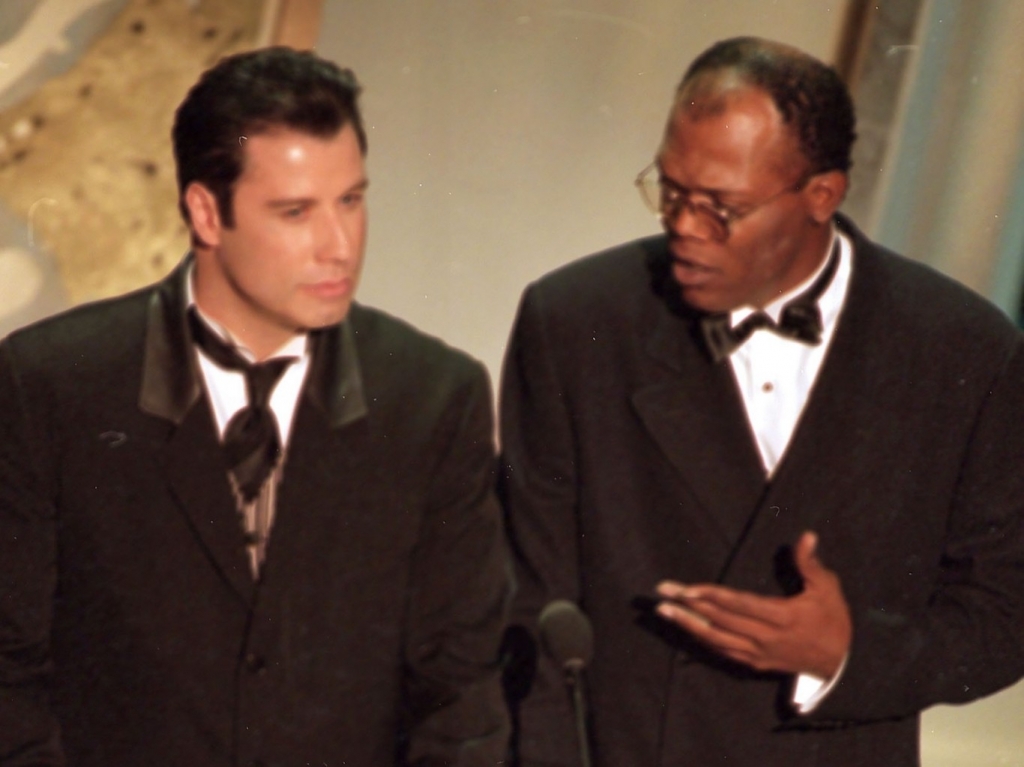 Samuel L Jackson with John Travolta