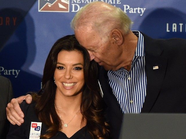 Joe Biden And Eva Longoria Campaign For Nevada Democrats