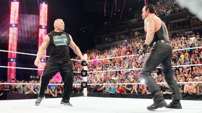 WWE Summer Slam 2015 Right Call for Brock Lesnar or Undertaker to Win