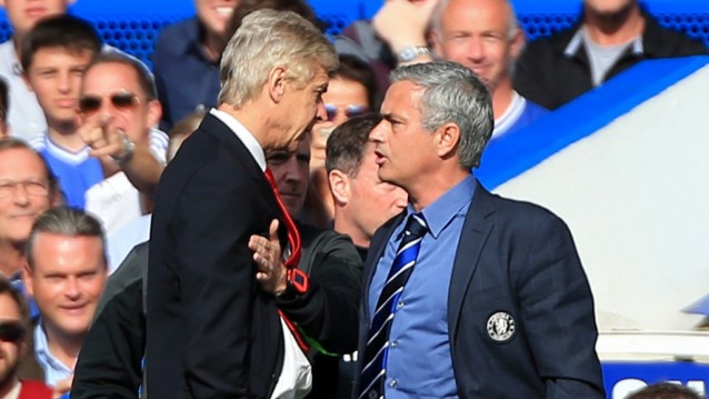 Jose Mourinho Rarely sees eye with Arsene Wenger