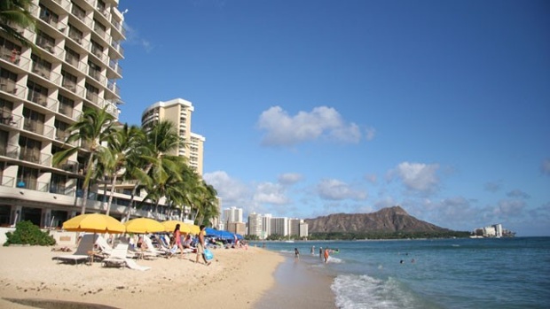 Waikiki beach Oahu