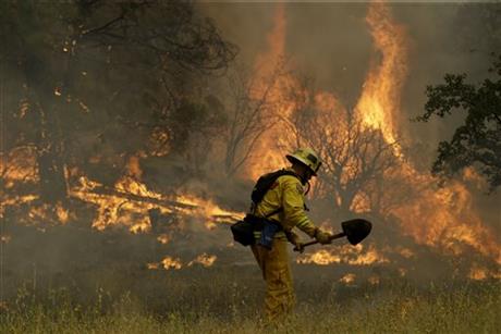 Firefighter killed in line of duty at Frog Fire